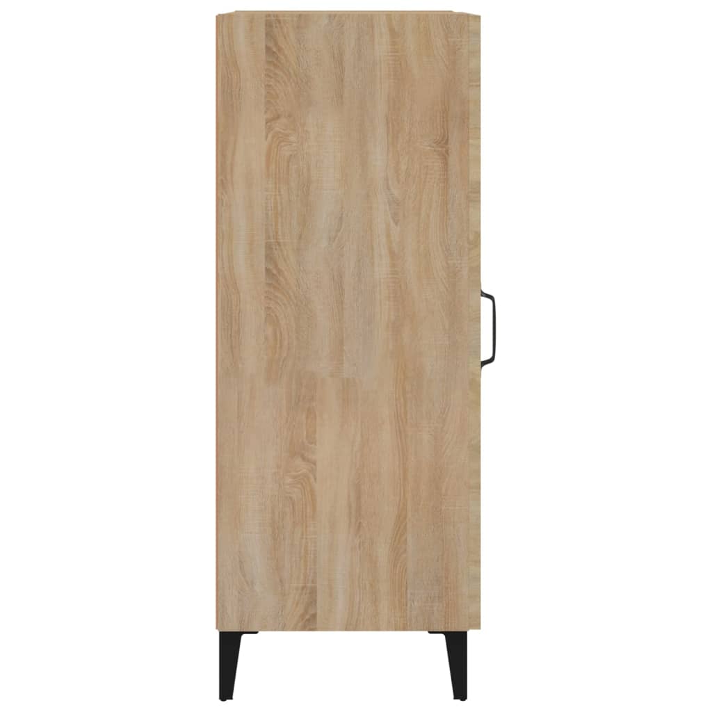 Buffet 34,5x34x90 cm en bois travaillé