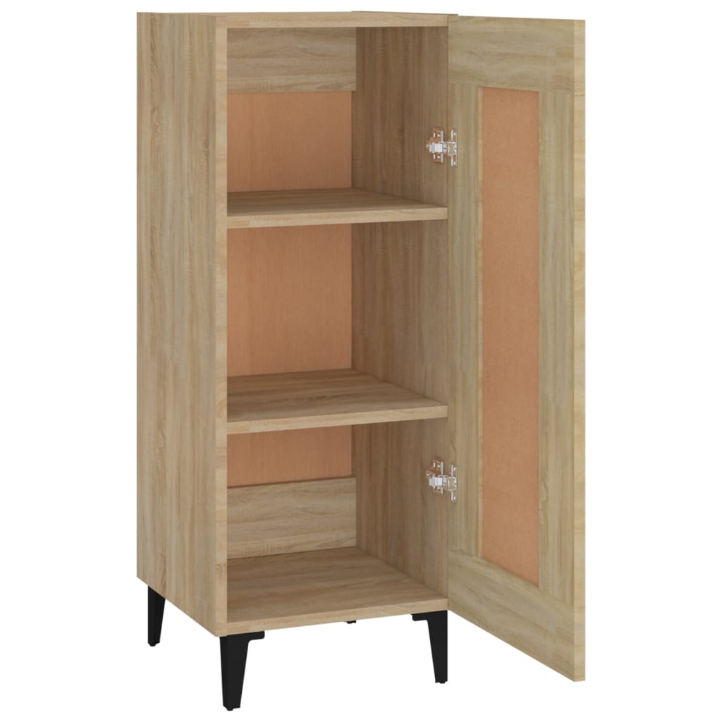 Dressoir 34,5x34x90 cm bewerkt hout