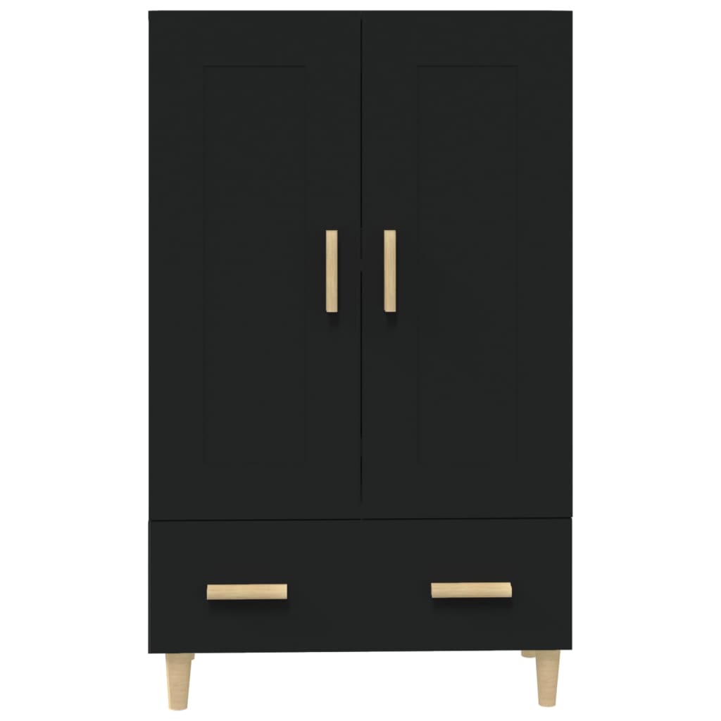 Meuble haut 70x31x115 cm en bois travaillé