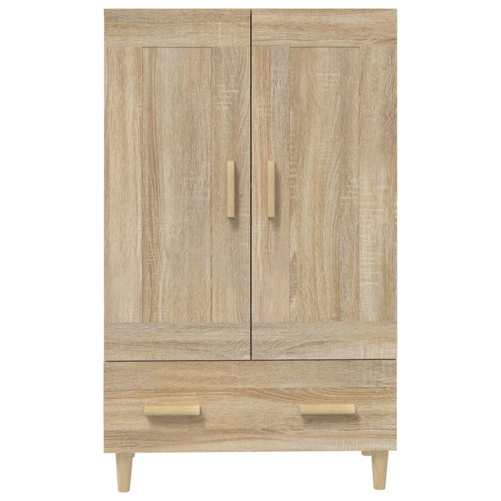 Meuble haut 70x31x115 cm en bois travaillé