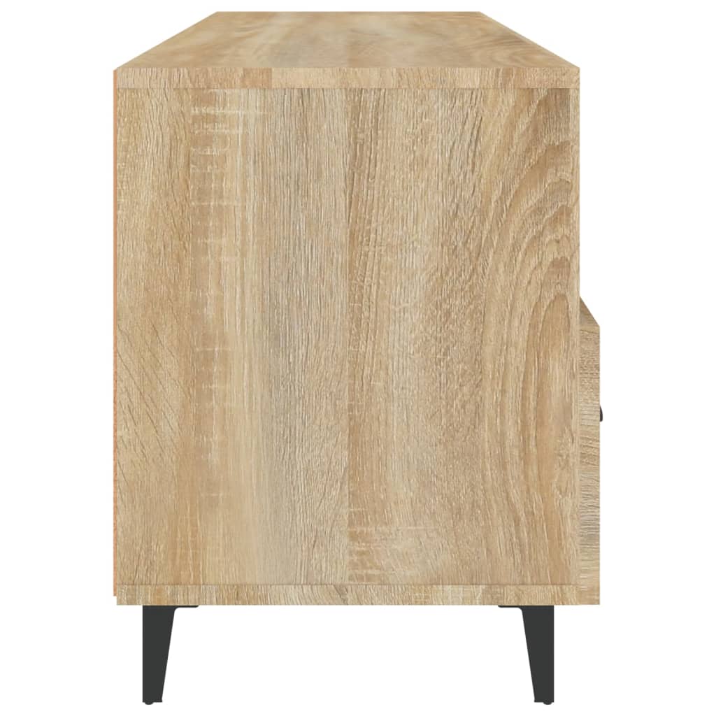 Tv-meubel 102x35x50 cm bewerkt hout