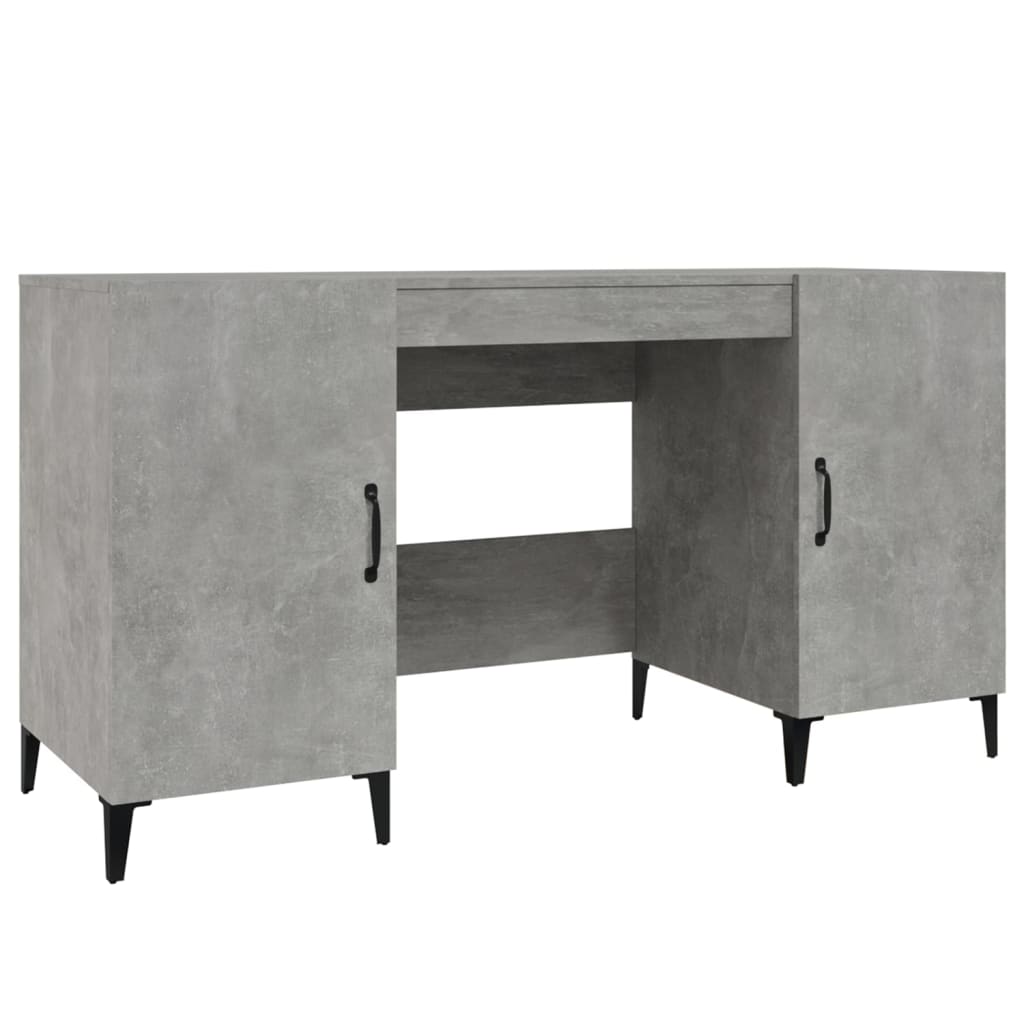 Bureau 140x50x75 cm bewerkt hout