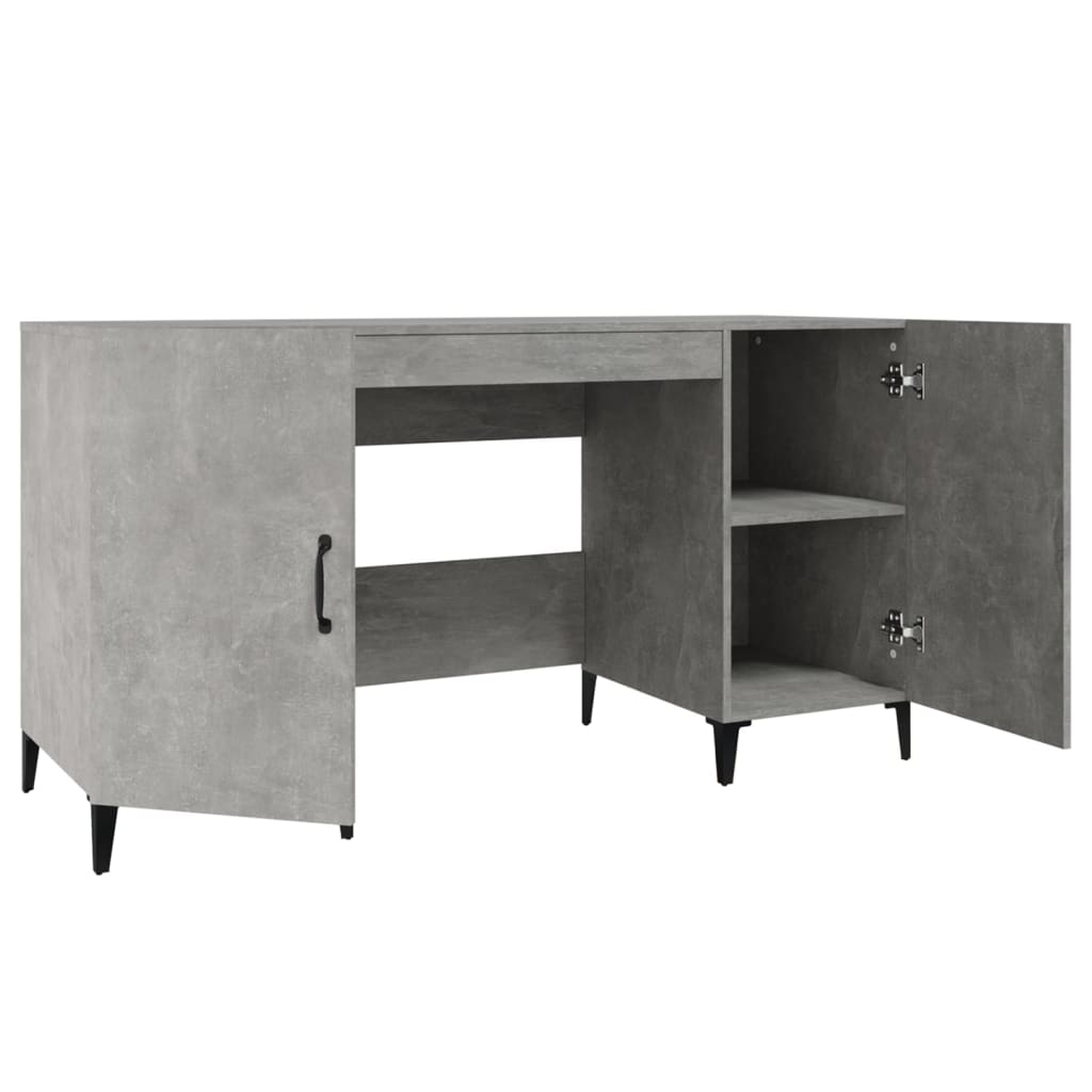 Bureau 140x50x75 cm bewerkt hout