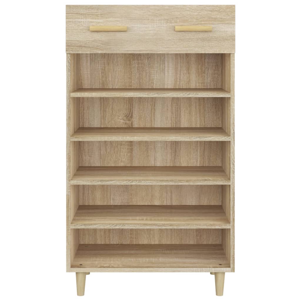 Schoenenkast 60x35x105 cm bewerkt hout