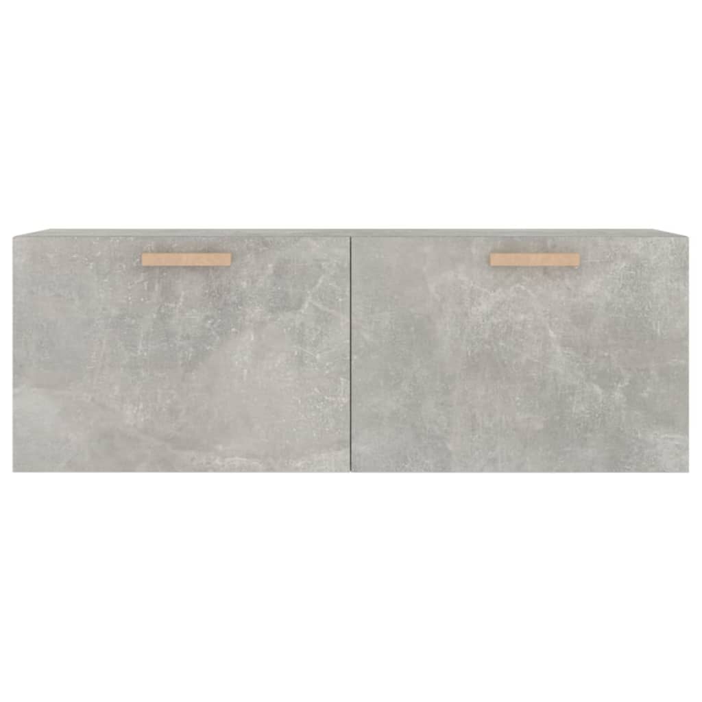 Wandkast 100x36,5x35 cm bewerkt hout