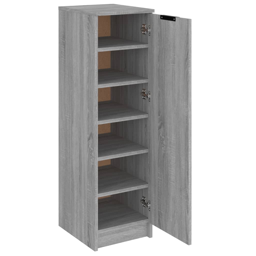 Schoenenkast 30x35x100 cm bewerkt hout