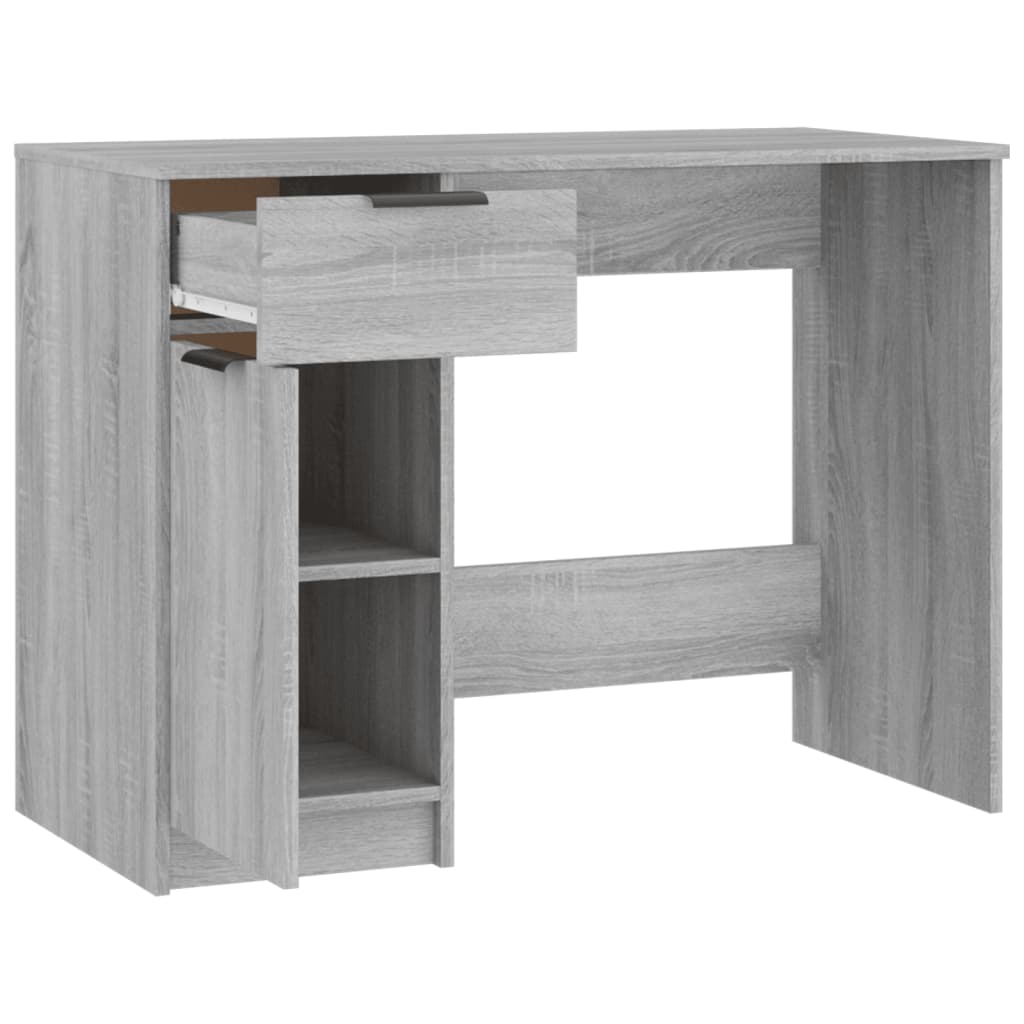 Bureau 100x50x75 cm bewerkt hout