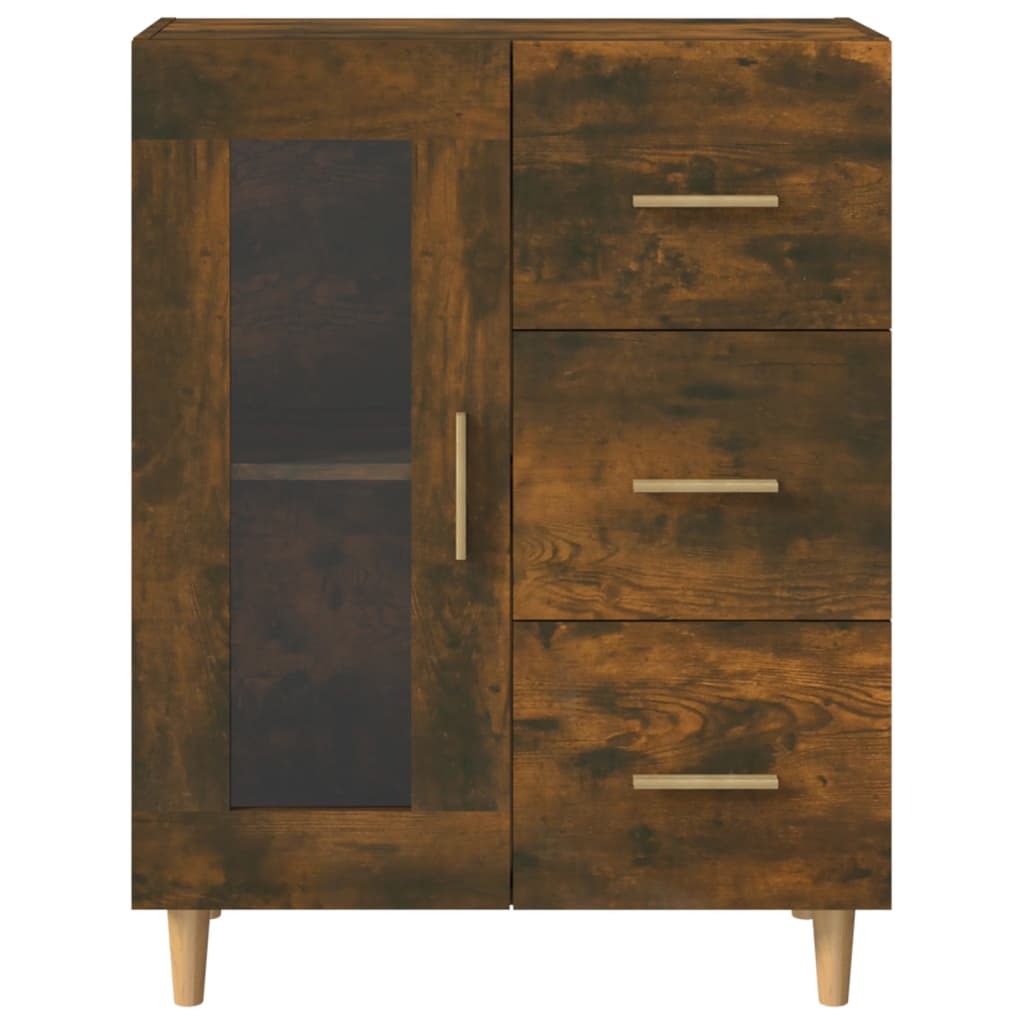 Buffet 69,5x34x90 cm en bois travaillé