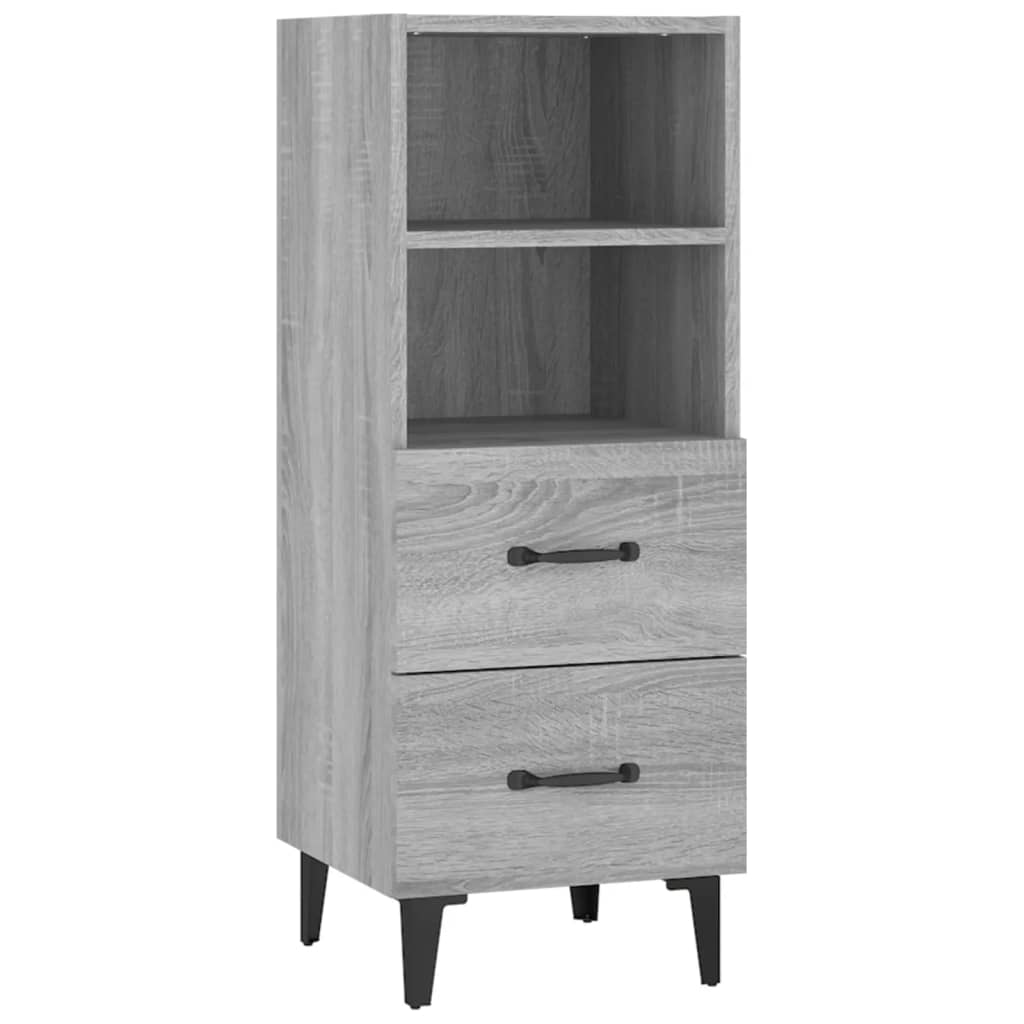 Dressoir 34,5x34x90 cm bewerkt hout