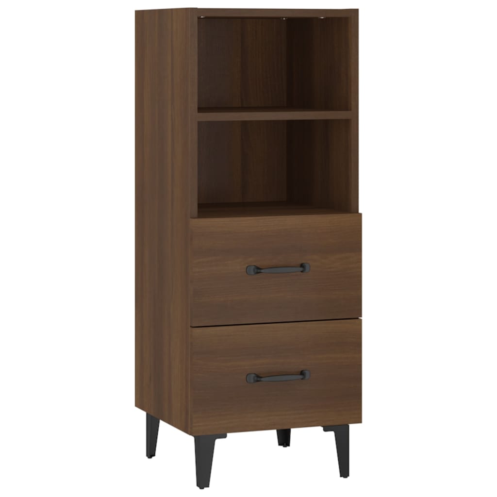 Dressoir 34,5x34x90 cm bewerkt hout