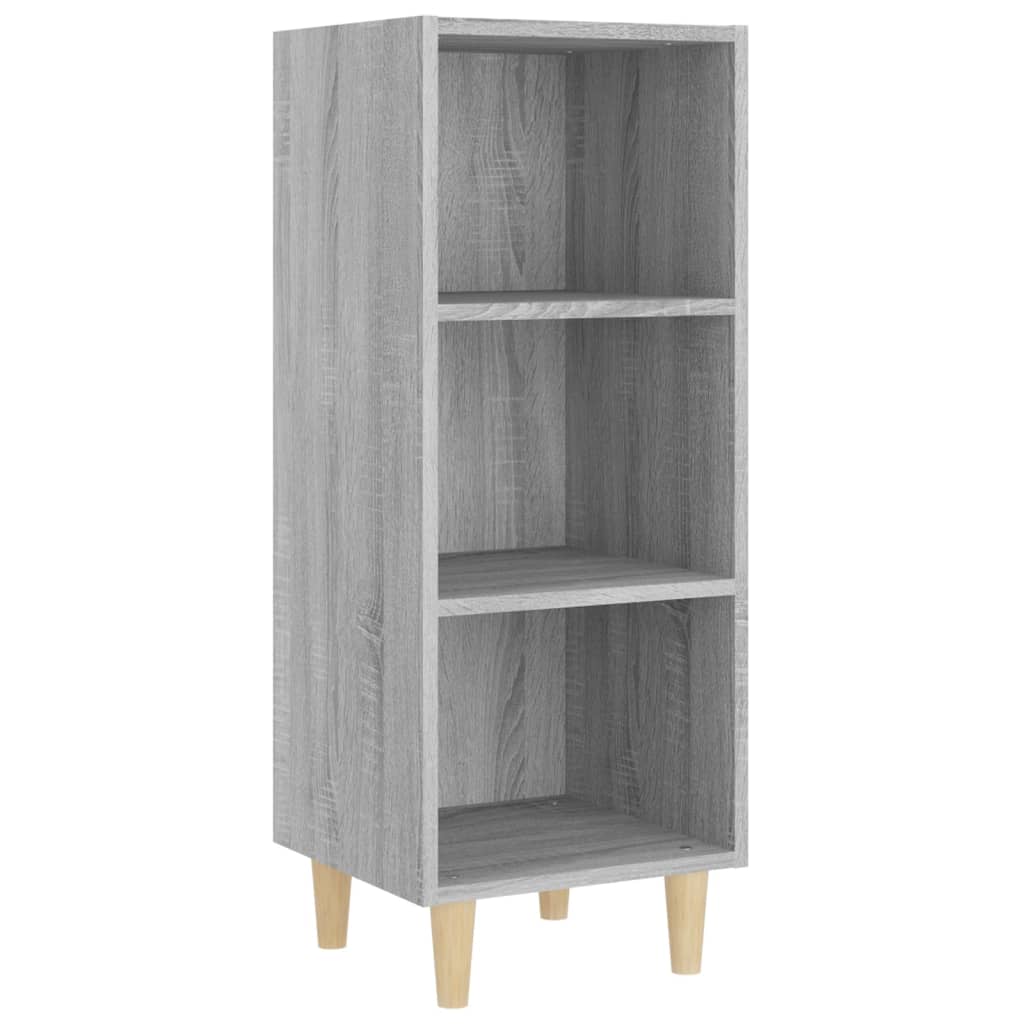 Dressoir 34,5x32,5x90 cm bewerkt hout