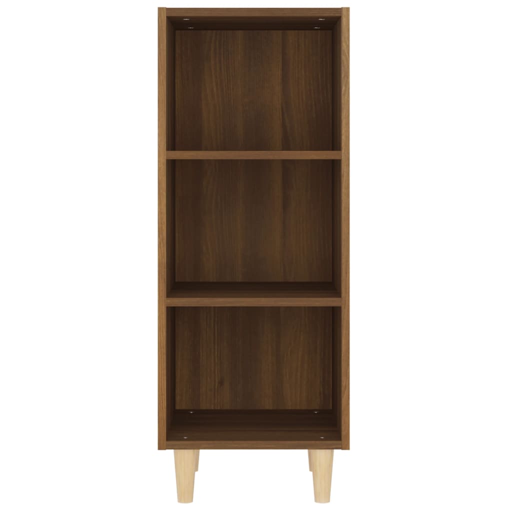 Dressoir 34,5x32,5x90 cm bewerkt hout