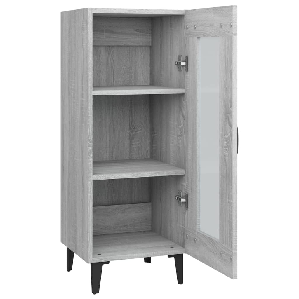 Dressoir 34,5x34x90 cm bewerkt hout