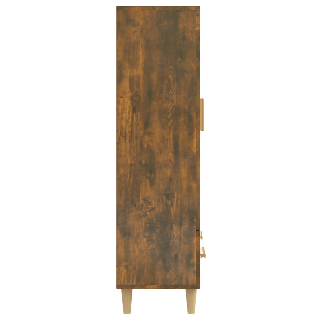 Hoge kast 70x31x115 cm bewerkt hout