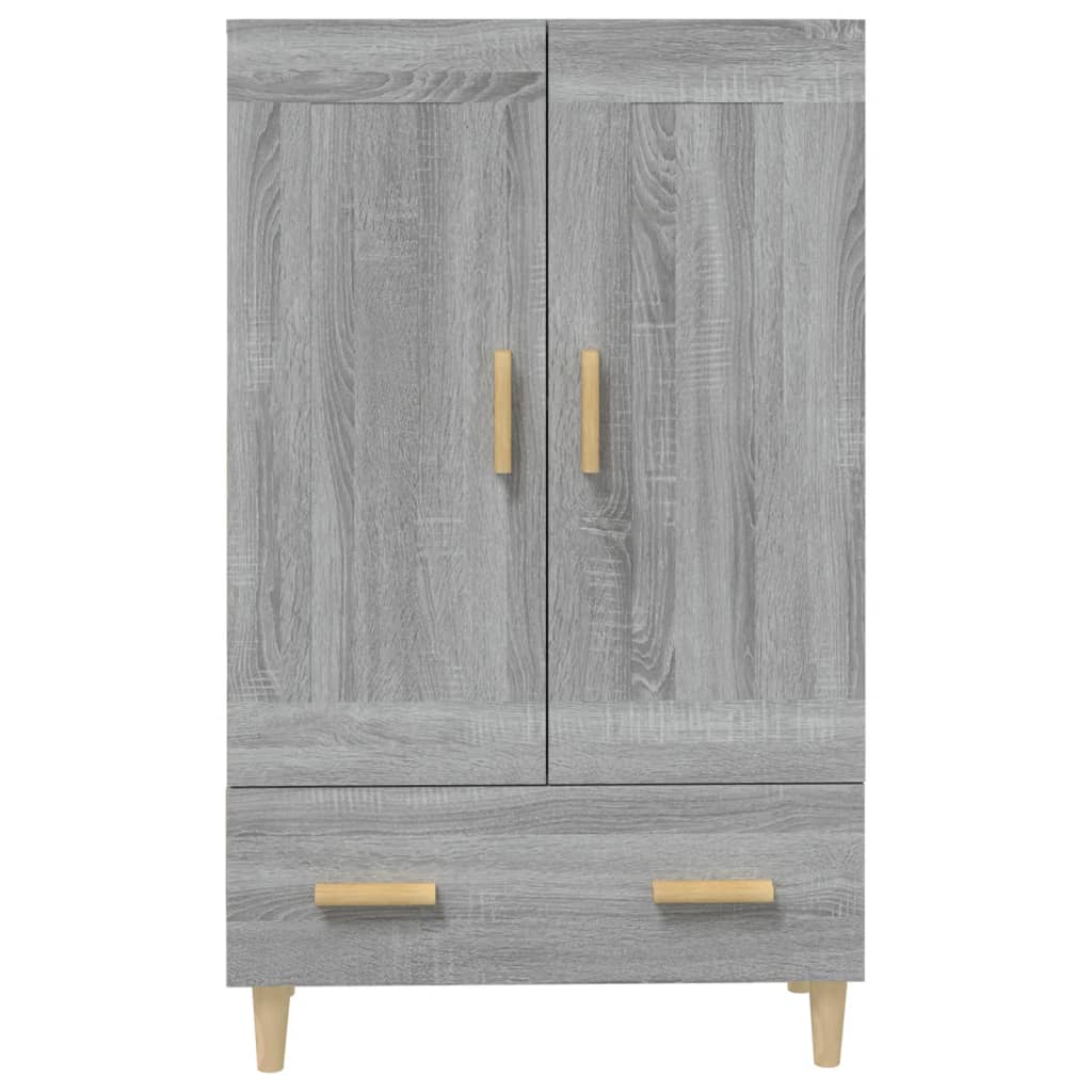 Hoge kast 70x31x115 cm bewerkt hout