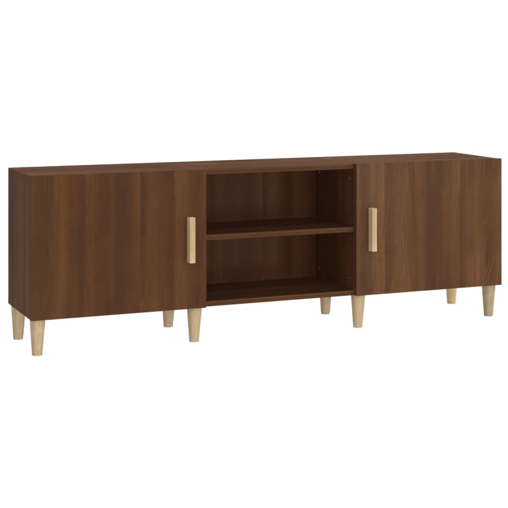 Tv-meubel 150x30x50 cm bewerkt hout sonoma eikenkleurig