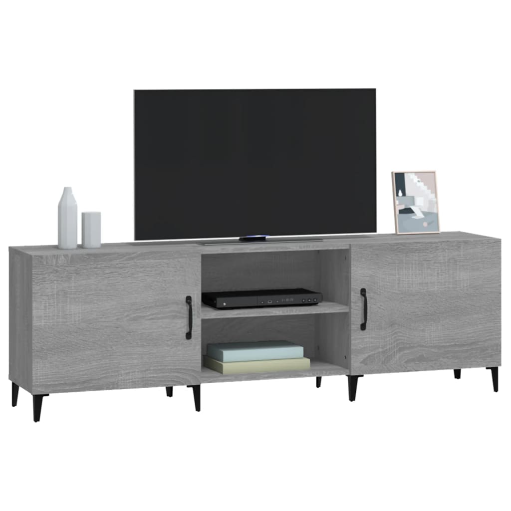 Tv-meubel 150x30x50 cm bewerkt hout