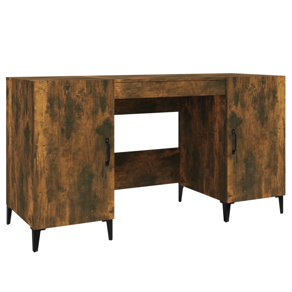 Bureau 140x50x75 cm bewerkt hout