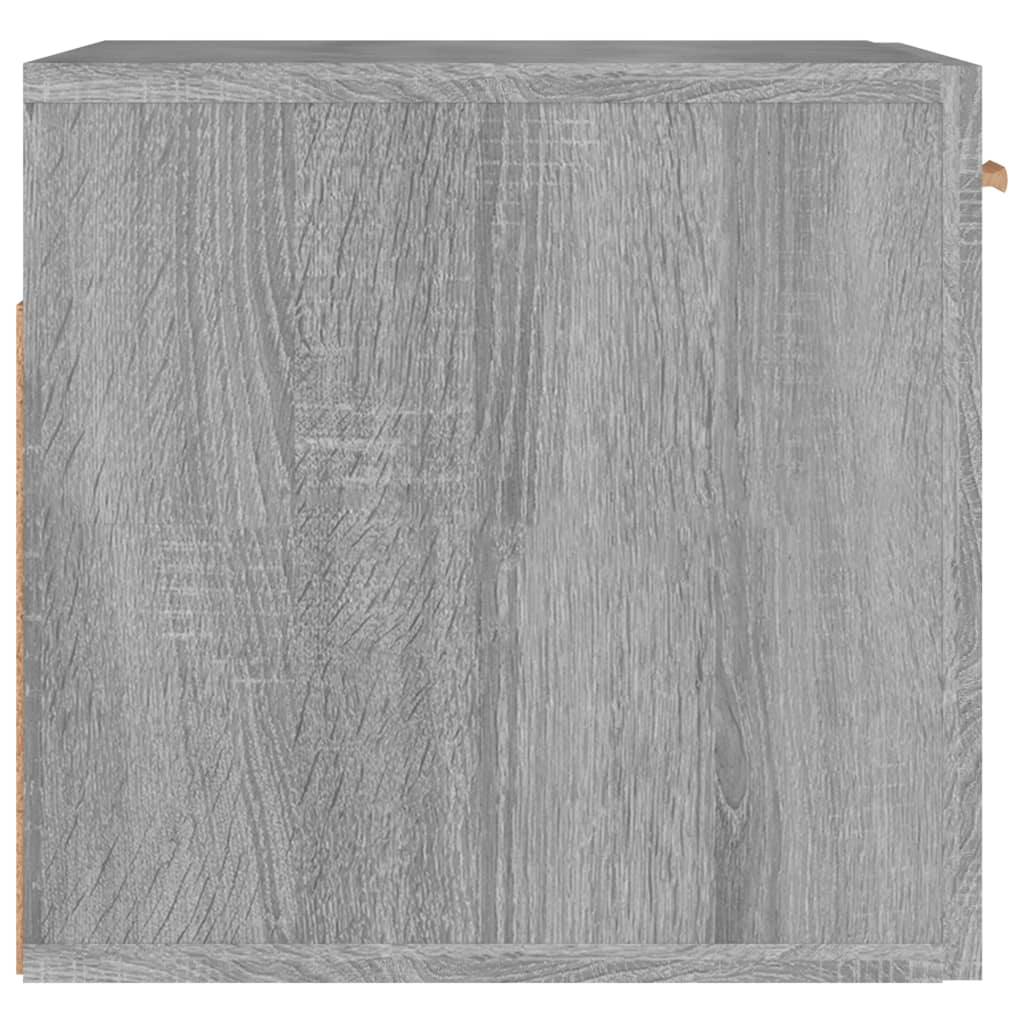 Wandkast 80x35x36,5 cm bewerkt hout