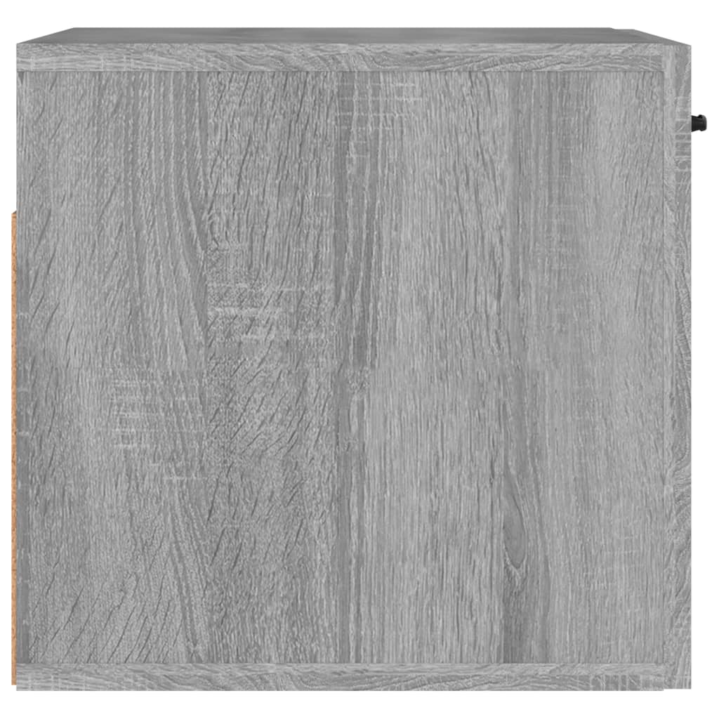 Wandkast 80x36,5x35 cm bewerkt hout