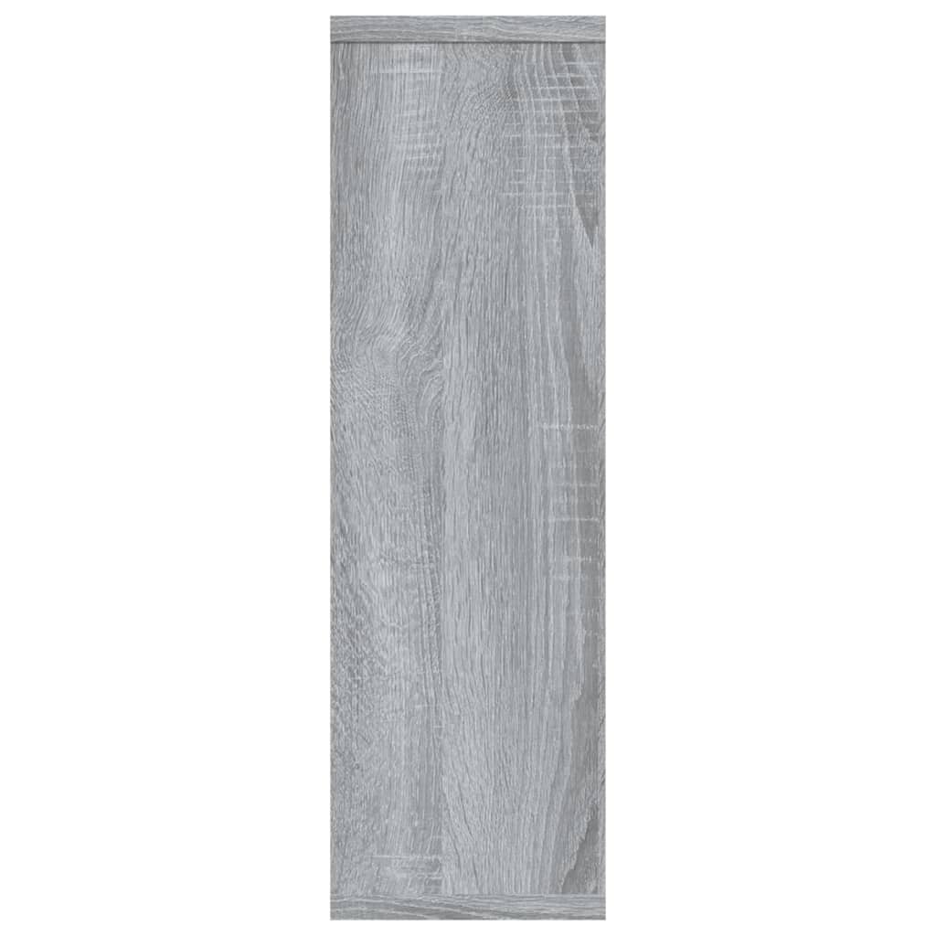 Wandschap 85x16x52,5 cm bewerkt hout