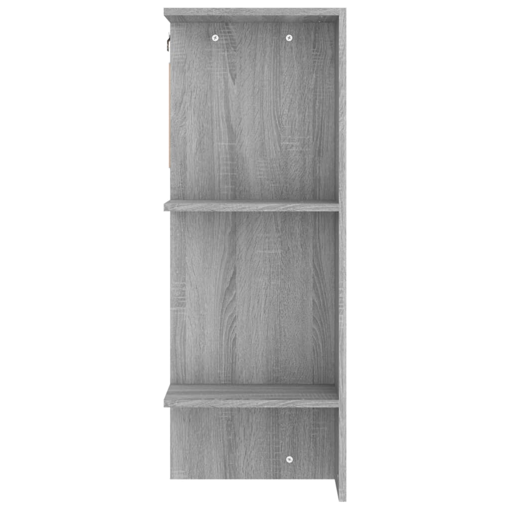 Halmeubel 97,5x37x99 cm bewerkt hout eikenkleurig