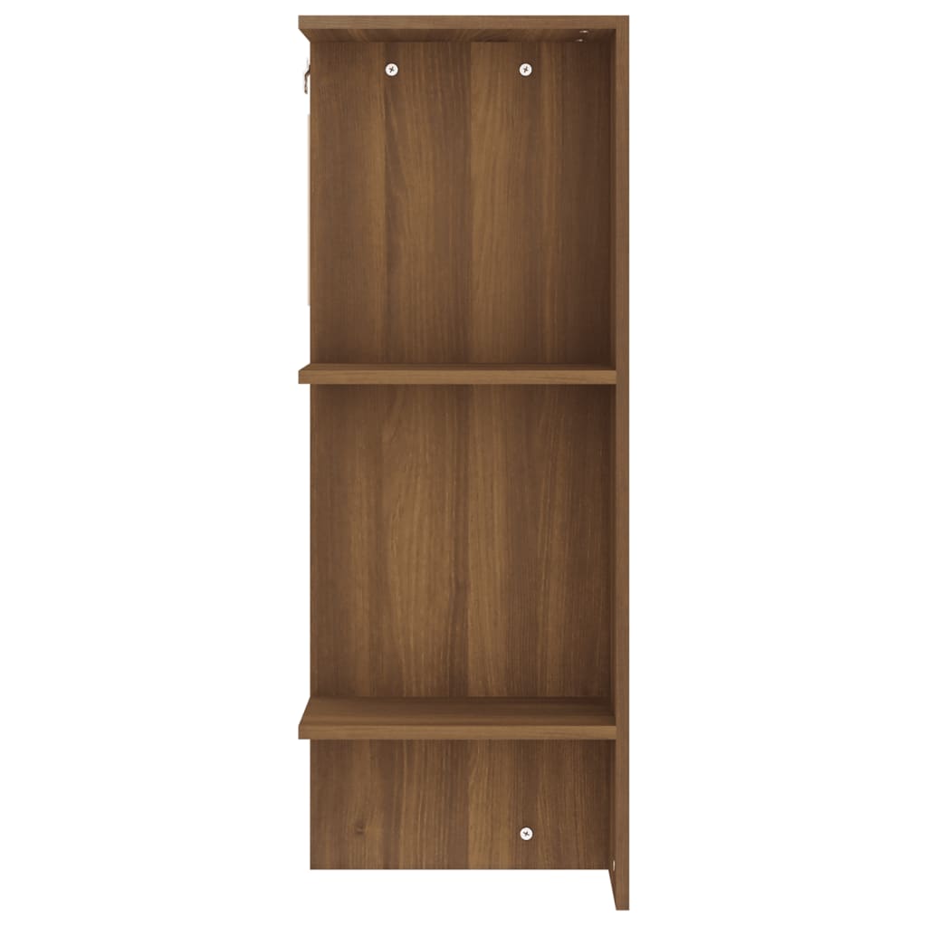 Halmeubel 97,5x37x99 cm bewerkt hout eikenkleurig