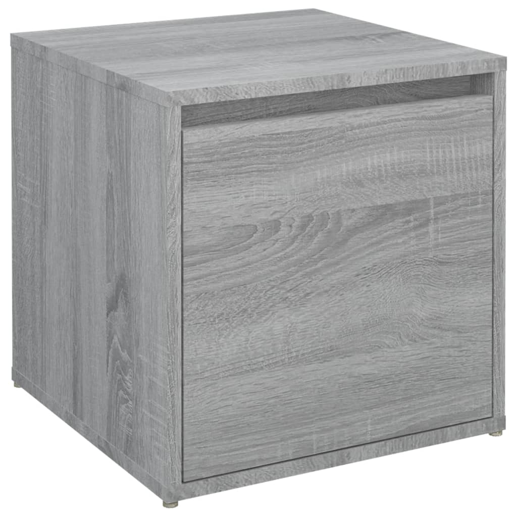 Opbergbox met lade 40,5x40x40 cm bewerkt hout