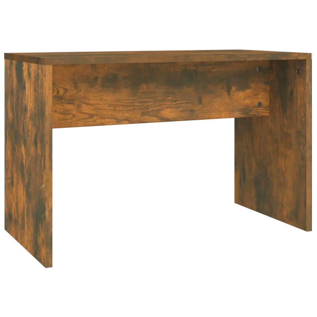 Kaptafelkruk 70x35x45 cm bewerkt hout eikenkleurig