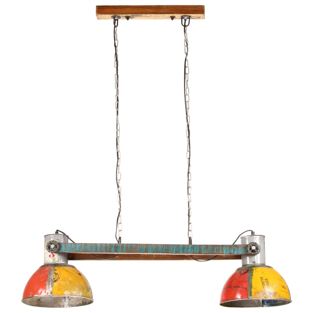 Hanglamp industrieel 25 W E27 109 cm wit