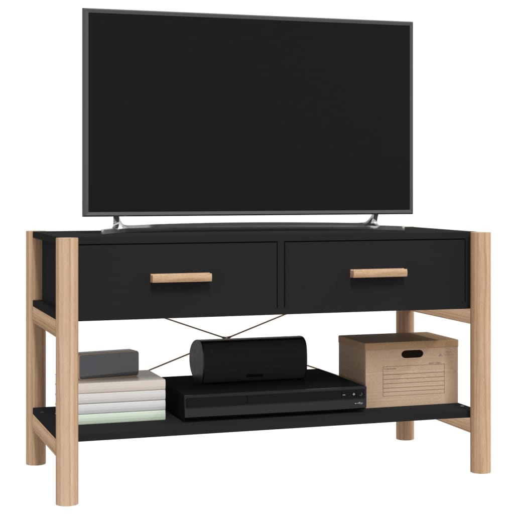 Tv-meubel 82x38x45 cm bewerkt hout