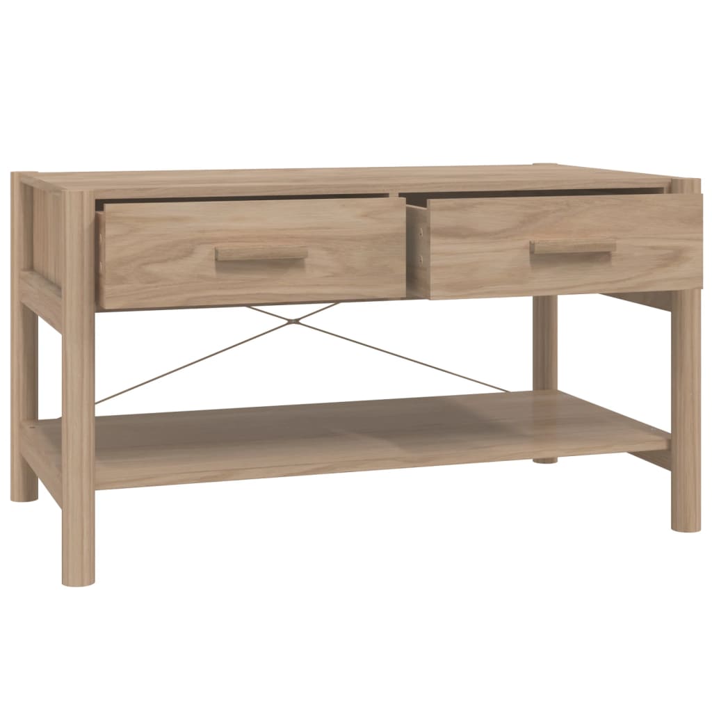 Salontafel 82x48x45 cm bewerkt hout