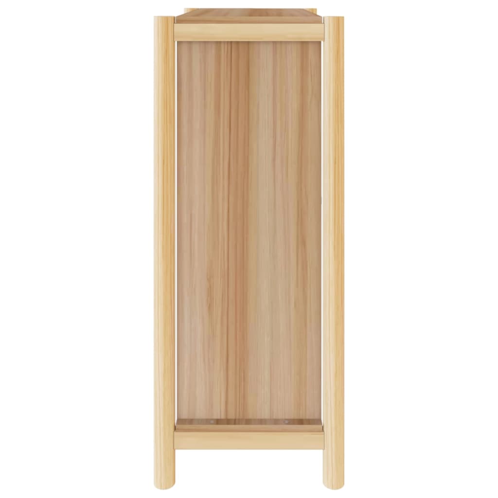 Schoenenkast 57,5x33x80 cm bewerkt hout