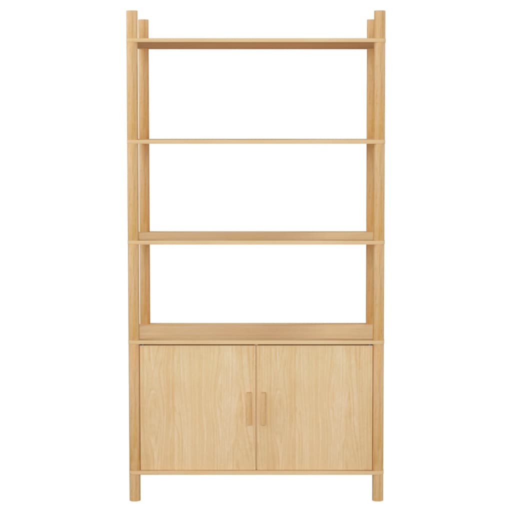 Meuble haut 80x40x153 cm en bois travaillé