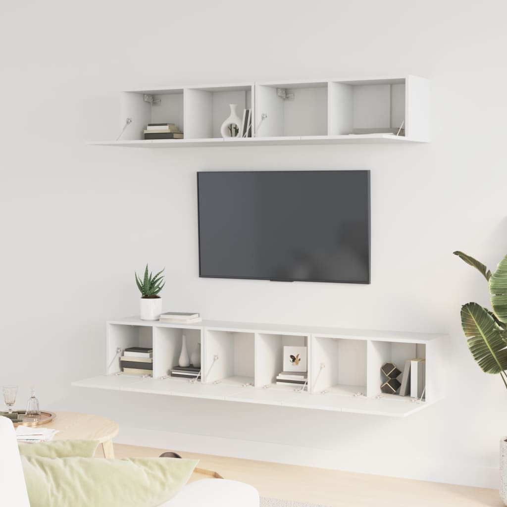 Ensemble de meubles TV 5 pièces en bois