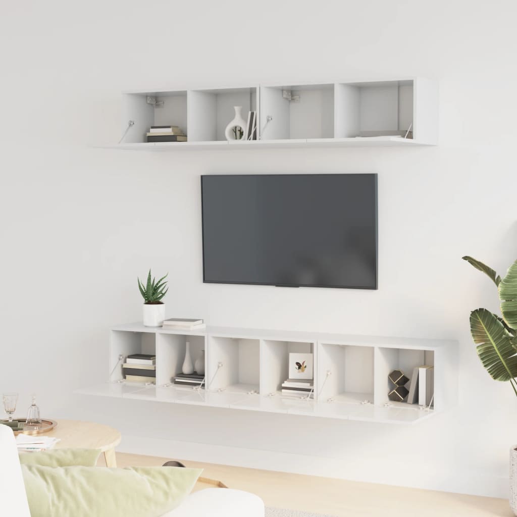 Ensemble de meubles TV 5 pièces en bois