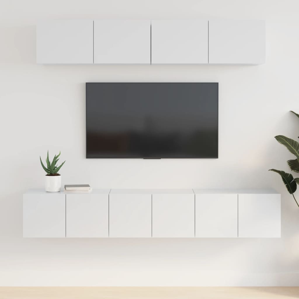 Ensemble de meubles TV 5 pièces en bois