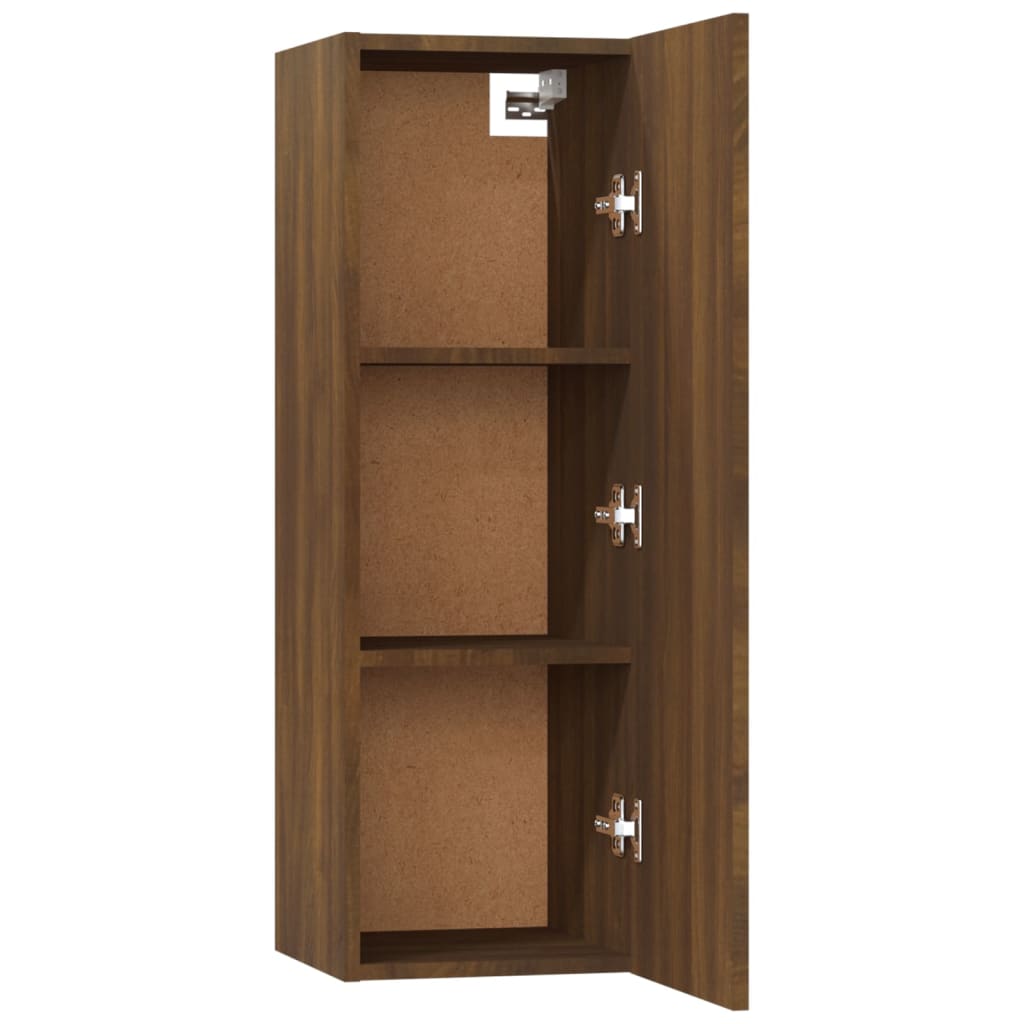 Ensemble meuble TV 5 pièces en bois couleur chêne