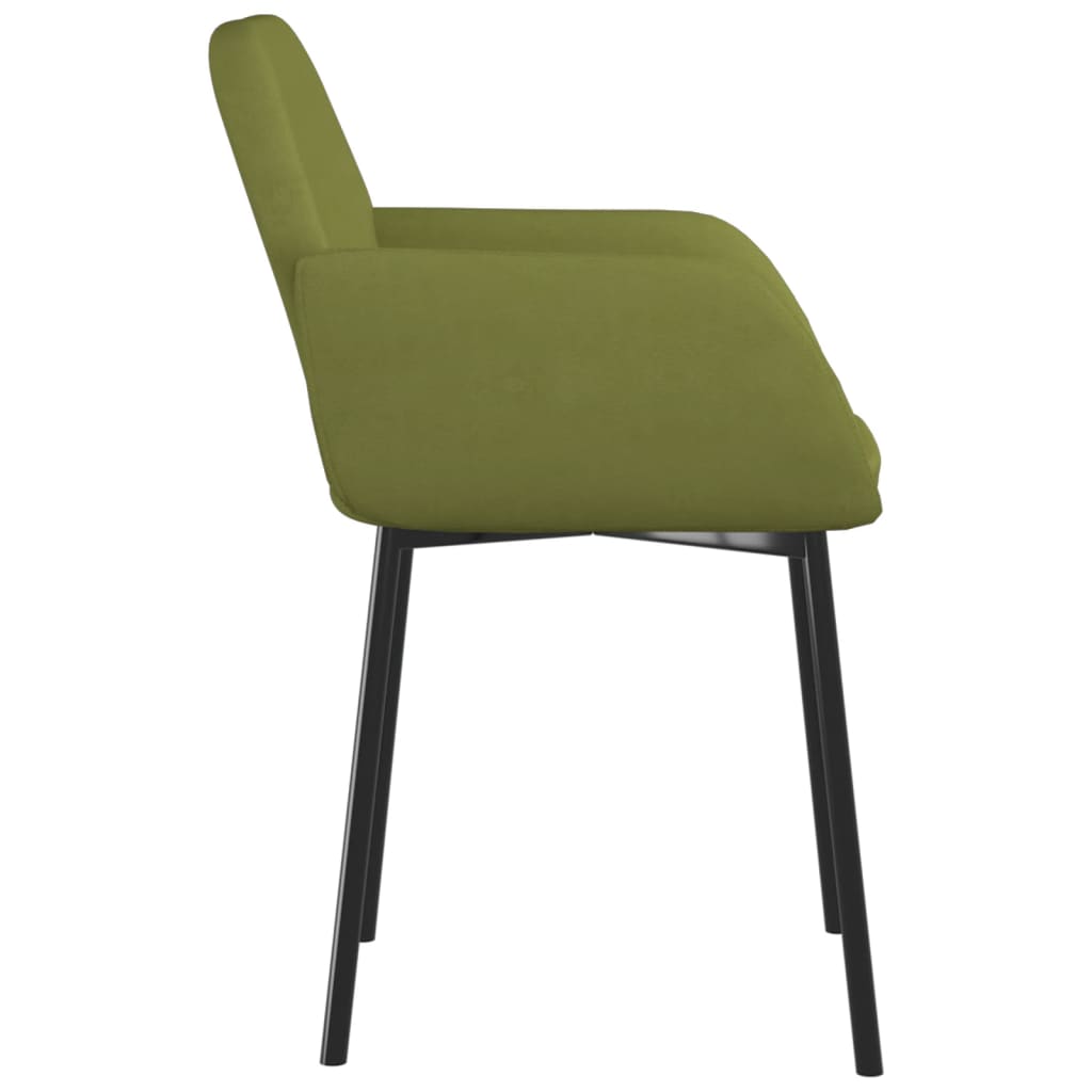 Eetkamerstoelen 2 st fluweel