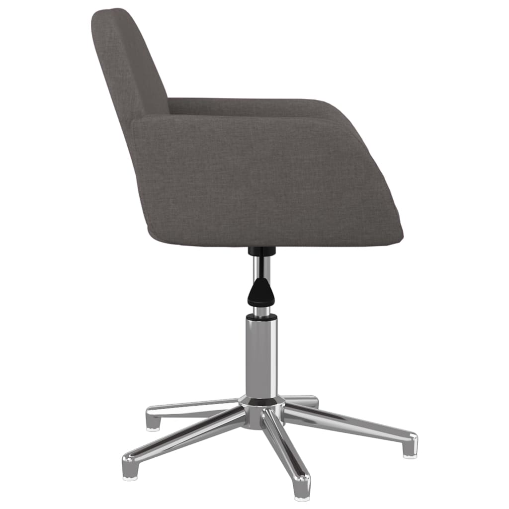 Chaise de bureau pivotante en tissu