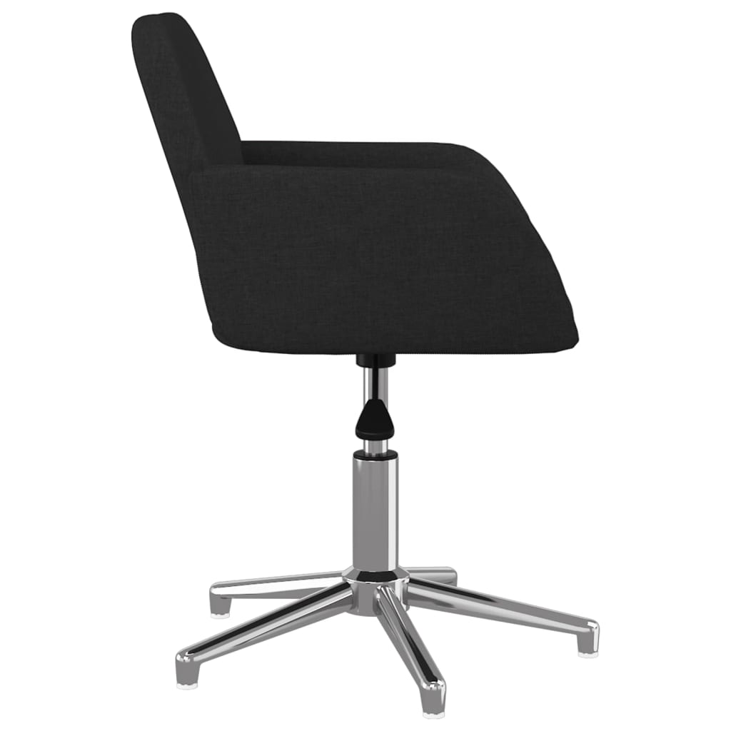 Chaise de bureau pivotante en tissu