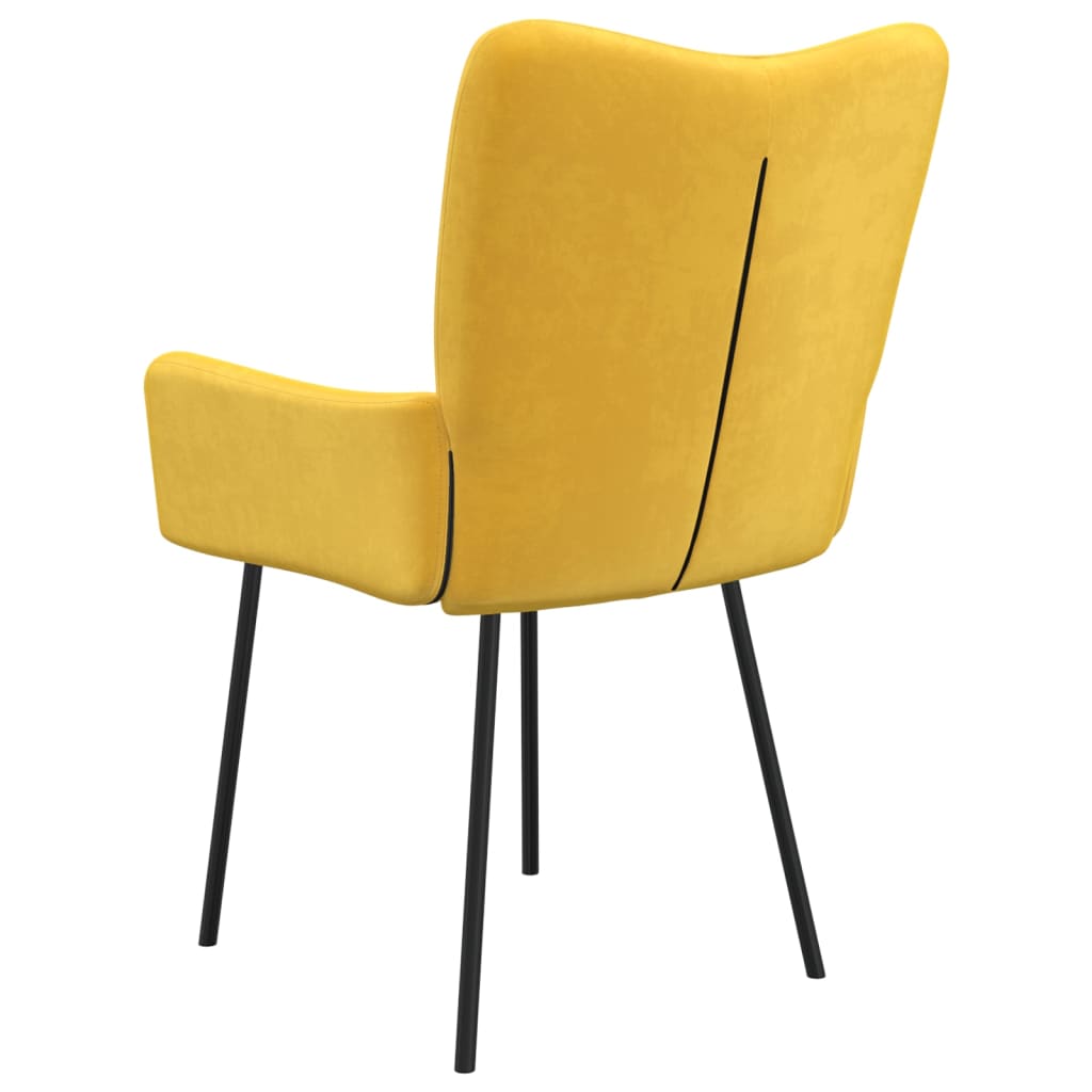 Eetkamerstoelen 2 st fluweel