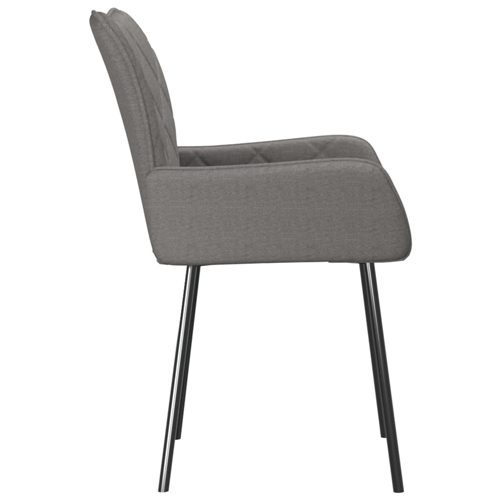 Eetkamerstoelen 2 st stof