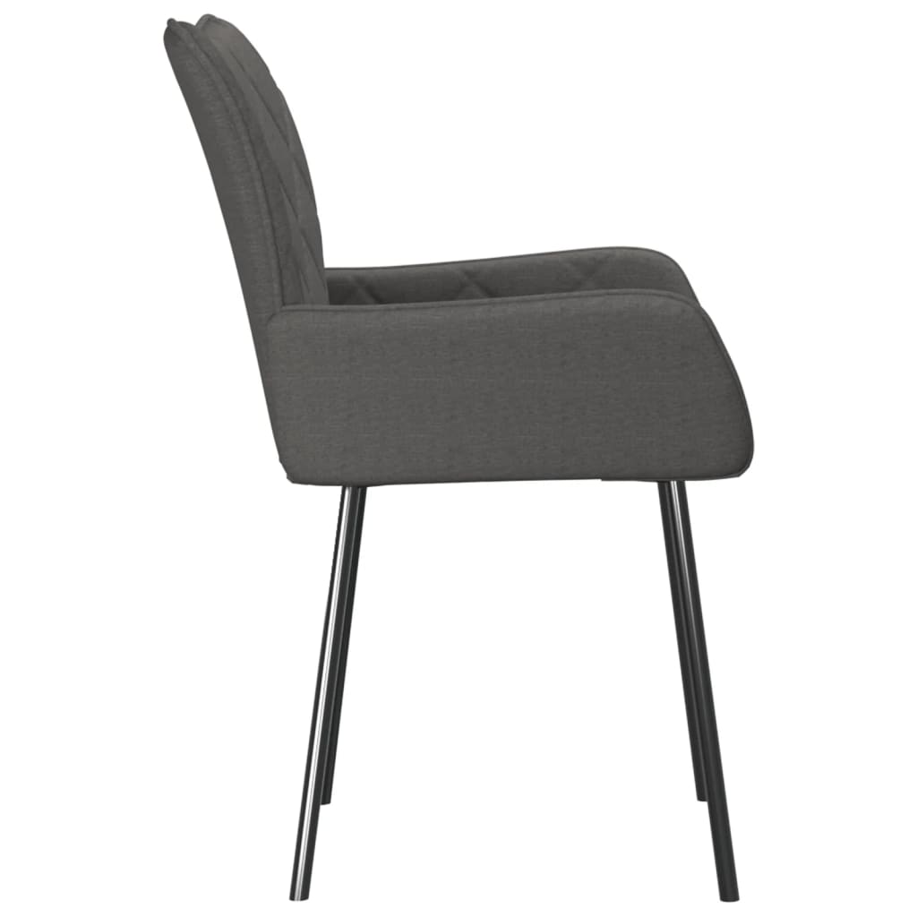 Eetkamerstoelen 2 st stof