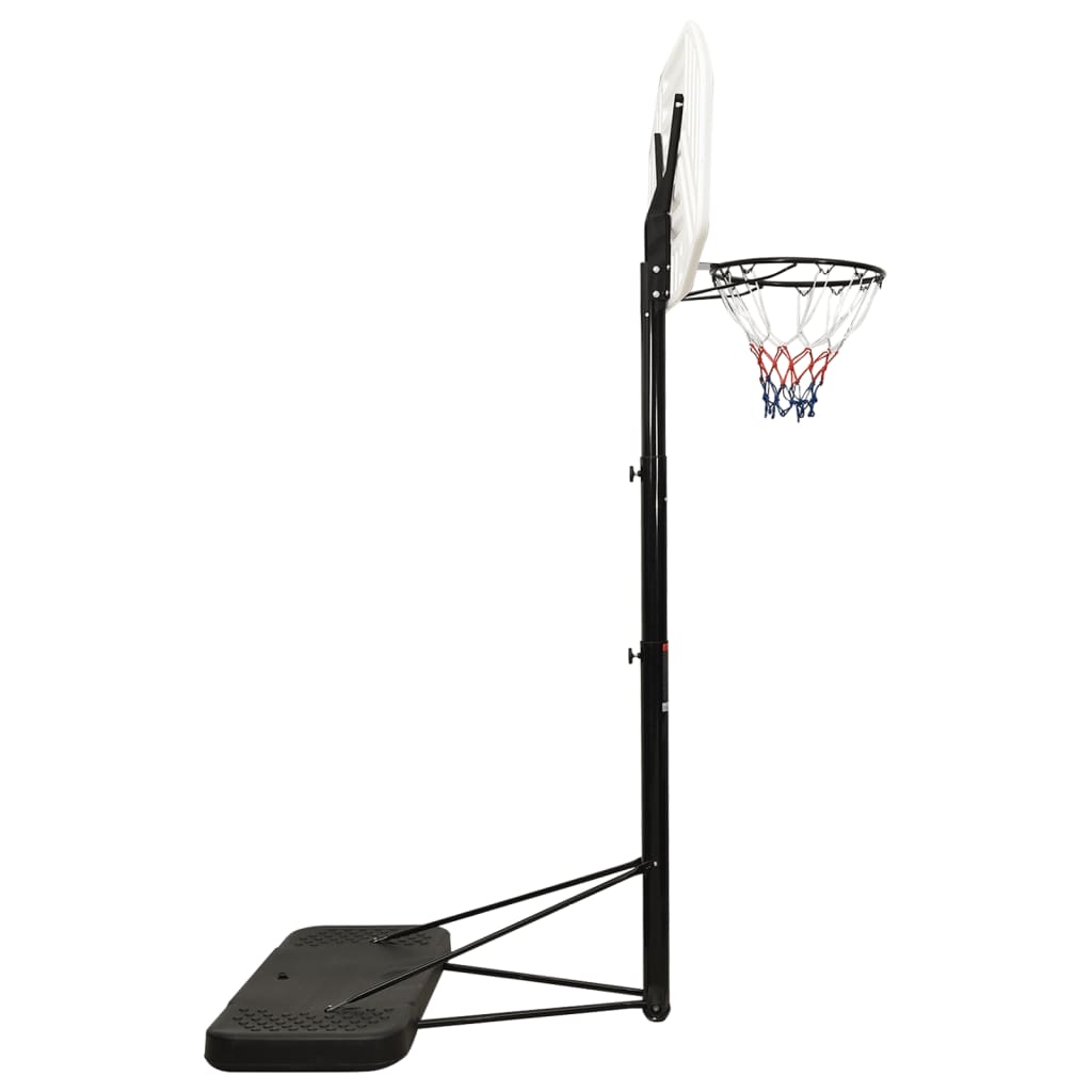 Basketbalstandaard 258-363 cm polyetheen