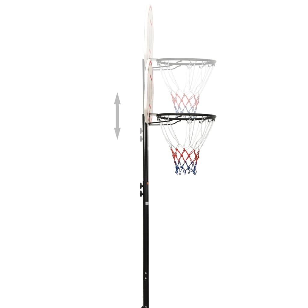 Basketbalstandaard 216-250 cm polyethyleen