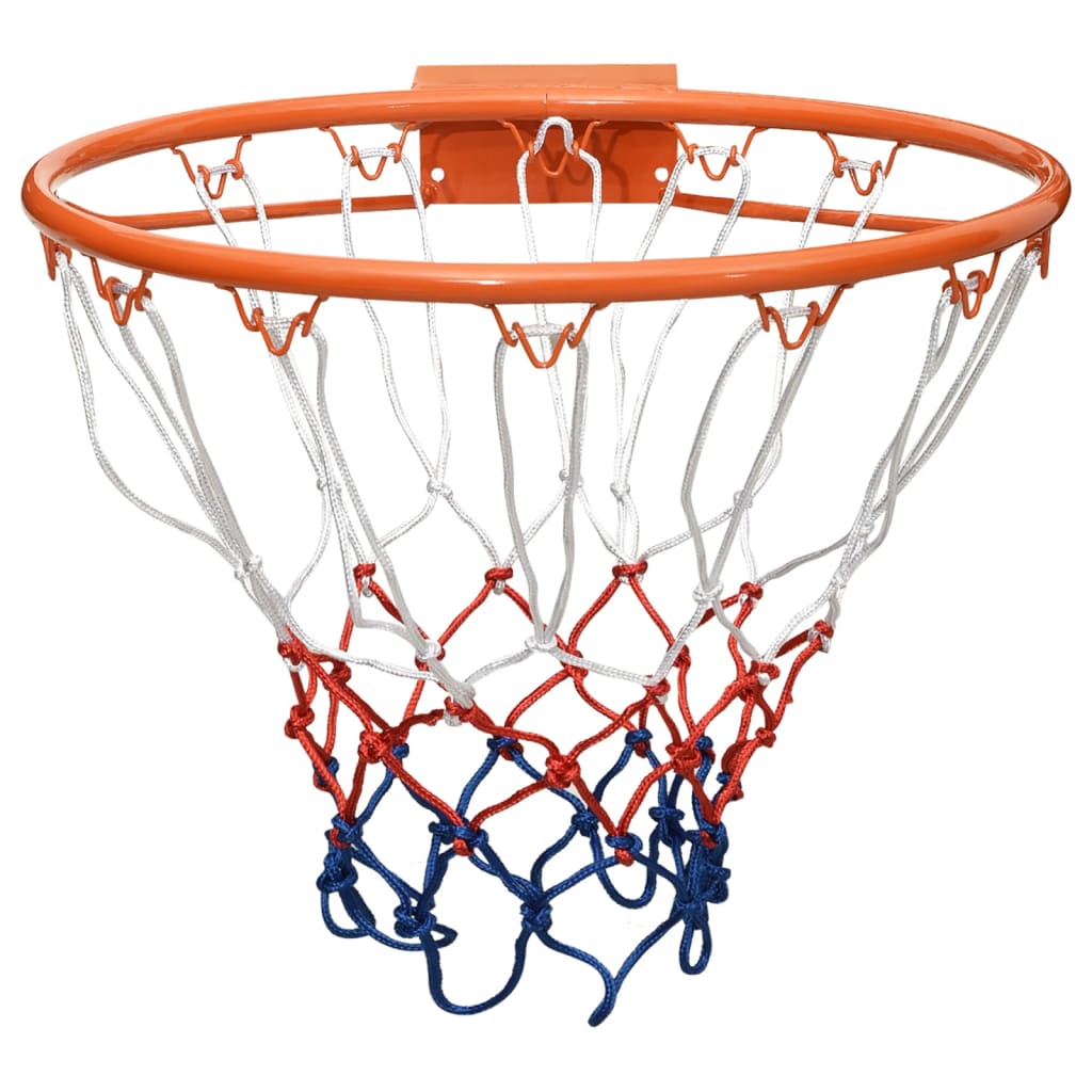 Basketbalring 39 cm staal oranje