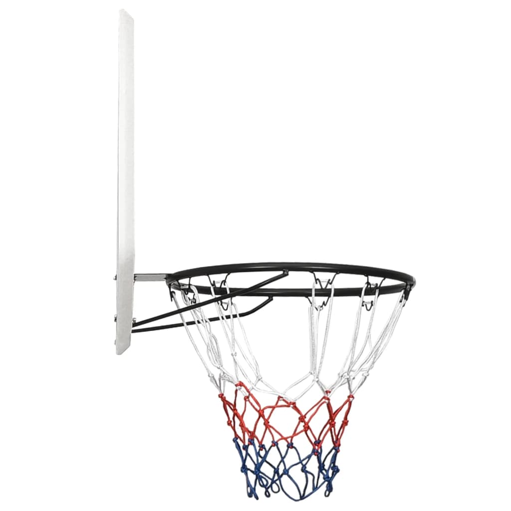 Basketbalbord 71x45x2 cm polyetheen