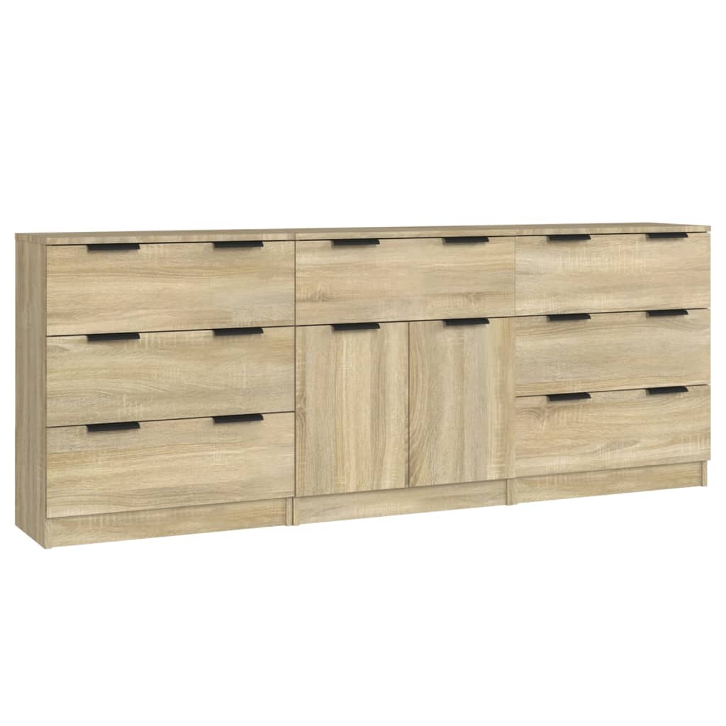 Buffets 3 pièces en bois