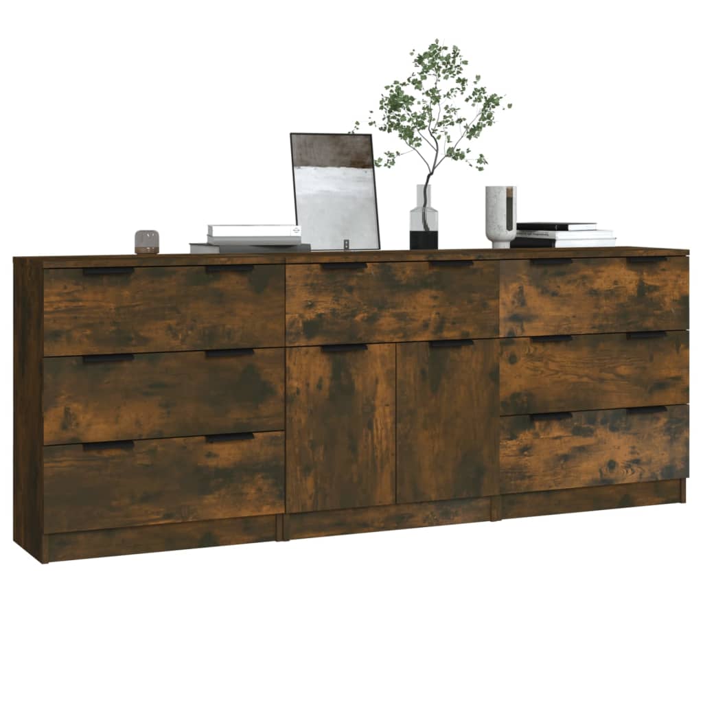 Buffets 3 pièces en bois